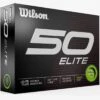 Wilson Staff Wilson 50 Elite Green Golf Balls -Golf Shop 2023 wilson 50 elite green golf balls box itempicture