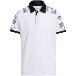 Adidas 2022 Boys Print Colorblock Polo -Golf Shop adidas 2022 boys print colorblock polo white itempicture