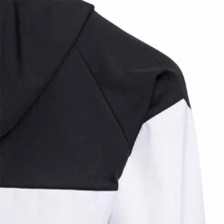 Adidas 2022 Girls Anorak Jacket -Golf Shop adidas 2022 girls anorak jacket black white detail itempicture