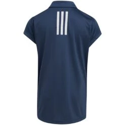 Golf Shop -Golf Shop adidas 2022 girls performance polo crew navy back itempicture