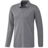 Adidas UPF Long Sleeve Polo -Golf Shop adidas 2022 upf long sleeve polo grey three itempicture