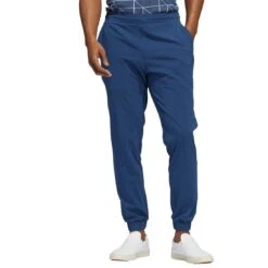Adidas Weekend Jogger Pants -Golf Shop adidas 2022 weekend jogger pants crew navy front itempicture