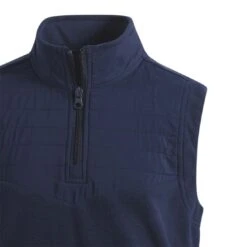Adidas Boys Fleece Layering Vest -Golf Shop adidas 2023 boys fleece layering vest collegiate navy detail3 itempicture