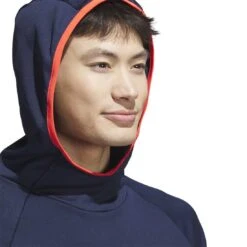 Adidas COLD.RDY Hoodie 14 Adidas COLD.RDY Hoodie -Golf Shop adidas 2023 cold rdy hoodie collegiate navy hood detail itempicture