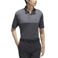 Adidas Core Color Block Polo -Golf Shop adidas 2023 core color block polo black itempicture