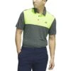 Adidas Core Color Block Polo -Golf Shop adidas 2023 core color block polo lucid lemon itempicture