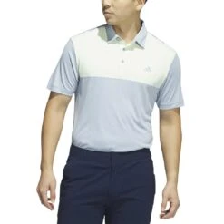 Adidas Core Color Block Polo -Golf Shop adidas 2023 core color block polo wonder blue itempicture