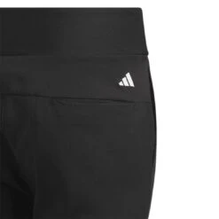 Adidas Girls Pull-On Pants -Golf Shop adidas 2023 girls pull on pants black back detail itempicture