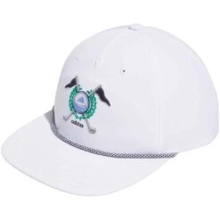 Adidas Retro 5 Panel Hat 7 Adidas Retro 5 Panel Hat -Golf Shop adidas 2023 retro 5 panel hat white itempicture