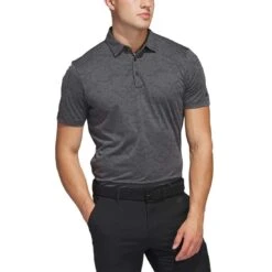 Adidas Textured Jacquard Polo 13 Adidas Textured Jacquard Polo -Golf Shop adidas 2023 textured jacquard polo grey five itempicture