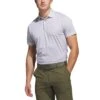 Adidas Textured Jacquard Polo -Golf Shop adidas 2023 textured jacquard polo white grey two itempicture