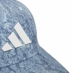 Adidas Tour Print Snapback Hat -Golf Shop adidas 2023 tour print snapback hat semi flash aqua detail itempicture