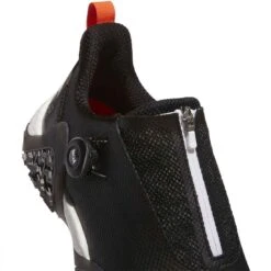 Adidas Codechaos 22 BOA Golf Shoes Black/Dark Silver Metallic/Impact Orange 10 Adidas Codechaos 22 BOA Golf Shoes Black/Dark Silver Metallic/Impact Orange -Golf Shop adidas codechaos 22 boa golf shoes core black top detail itempicture