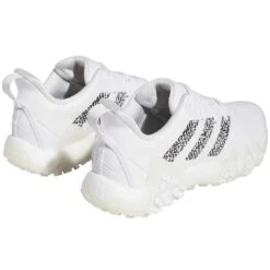 Adidas Codechaos 22 Golf Shoes White/Black/Crystal White -Golf Shop adidas codechaos 22 golf shoes white black crystal white back itempicture