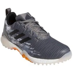 Adidas Codechaos Golf Shoes Grey Four/Black/Orange Rush -Golf Shop adidas codechaos golf shoes grey four black orange rush toe itempicture