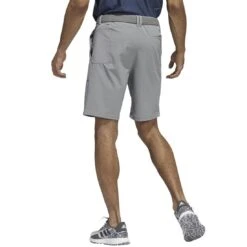 Adidas Go-To Hybrid 9-Inch Shorts -Golf Shop adidas go to hybrid 9 inch shorts grey three back itempicture