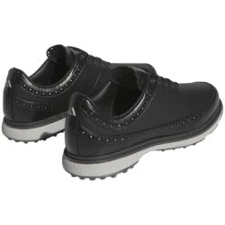 Adidas MC80 Golf Shoes Black/Dark Silver/Grey Two 15 Adidas MC80 Golf Shoes Black/Dark Silver/Grey Two -Golf Shop adidas mc80 golf shoes black dark silver grey two back itempicture