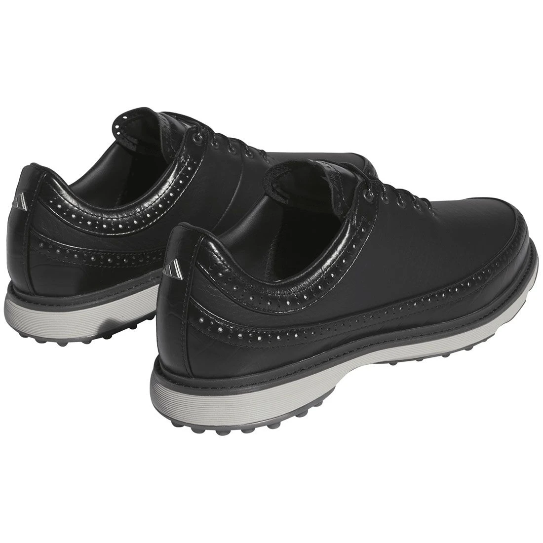 Adidas MC80 Golf Shoes Black/Dark Silver/Grey Two 8 Adidas MC80 Golf Shoes Black/Dark Silver/Grey Two - Image 6