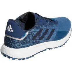 Adidas S2G Spikeless Golf Shoes Altered Blue/Crew Navy/White -Golf Shop adidas s2g spikeless golf shoes altered blue crew navy white gv9794 back itempicture
