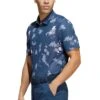 Adidas Splatter Print Polo 2 Adidas Splatter Print Polo -Golf Shop adidas splatter print polo crew navy front itempicture