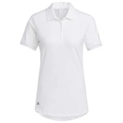 Adidas 2021 Women's Ultimate365 Solid Polo -Golf Shop adidas ss21 womens ultimate365 solid polo white
