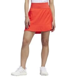 Adidas Women's 16 Inch Frill Skort -Golf Shop adidas ss22 womens 16 inch frill skort bright red itempicture