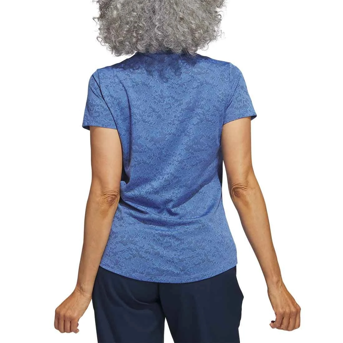 Adidas Women's Jacquard Polo 7 Adidas Women's Jacquard Polo - Image 5