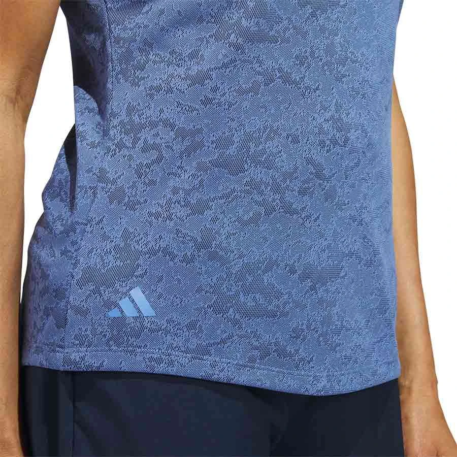 Adidas Women's Jacquard Polo 9 Adidas Women's Jacquard Polo - Image 7