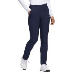 Adidas Women's Ultimate365 Full Length Pants -Golf Shop adidas ss23 womens ultimate365 full length pants collegiate navy side itempicture