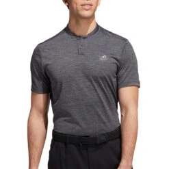 Adidas Texture Stripe Polo -Golf Shop adidas texture stripe polo black itempicture