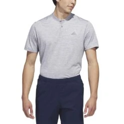 Adidas Texture Stripe Polo -Golf Shop adidas texture stripe polo grey three itempicture