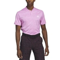 Adidas Texture Stripe Polo -Golf Shop adidas texture stripe polo lucid fuchsia itempicture