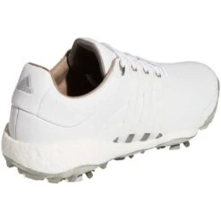 Adidas Tour360 Infinity Golf Shoes White/White/Silver -Golf Shop adidas tour360 infinity golf shoes white white silver gv7245 back itempicture