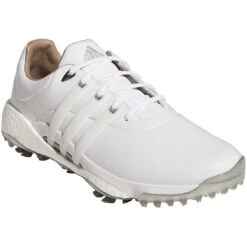 Adidas Tour360 Infinity Golf Shoes White/White/Silver -Golf Shop adidas tour360 infinity golf shoes white white silver gv7245 front itempicture
