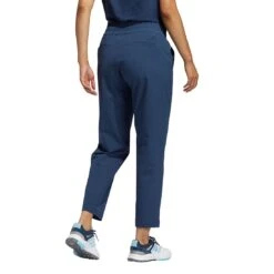 Adidas Women's Go-To Commuter Pants -Golf Shop adidas womens go to commuter pants crew navy back on model itempicture