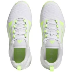 Adidas Women's Zoysia Golf Shoes White/Lucid Lemon -Golf Shop adidas womens zoysia golf shoes white lucid lemon tops itempicture