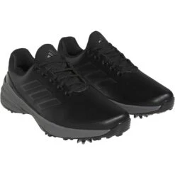 Adidas ZG23 Golf Shoes Black/Silver -Golf Shop adidas zg23 golf shoes black silver gw1178 front itempicture