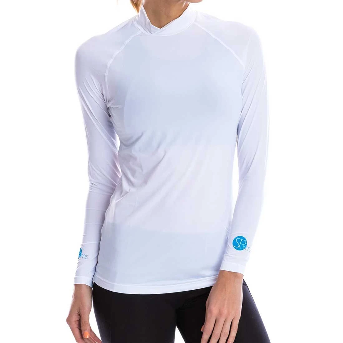 SParms Women's SP Body High Neck Sun Shirt 4 SParms Women's SP Body High Neck Sun Shirt - Image 2