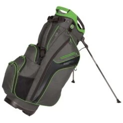 BagBoy Chiller Hybrid Stand Bag -Golf Shop bagboy 2022 chiller hybrid stand bag charcoal lime black itempicture 1