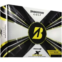 Bridgestone Tour B X Yellow Golf Balls