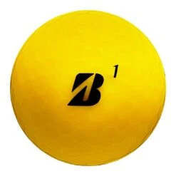 Bridgestone 2023 E12 Contact Matte Yellow Golf Balls -Golf Shop bridgestone 2023 e12 contact matte yellow golf balls front itempicture