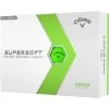Callaway Supersoft Matte Green Golf Balls -Golf Shop callaway 2023 supersoft matte green golf balls lid itempicture