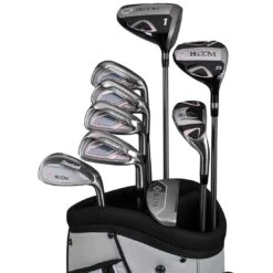 Cleveland Women's Bloom Complete Set -Golf Shop cleveland 2023 womens bloom complete set grey blue closeup itempicture