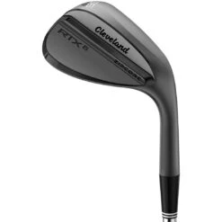 Cleveland RTX 6 ZipCore Black Satin Wedge 10 Cleveland RTX 6 ZipCore Black Satin Wedge -Golf Shop cleveland rtx 6 zipcore black satin wedge flat itempicture