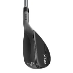 Cleveland RTX Full-Face Black Satin Wedge -Golf Shop cleveland rtx full face black satin wedge top itempicture