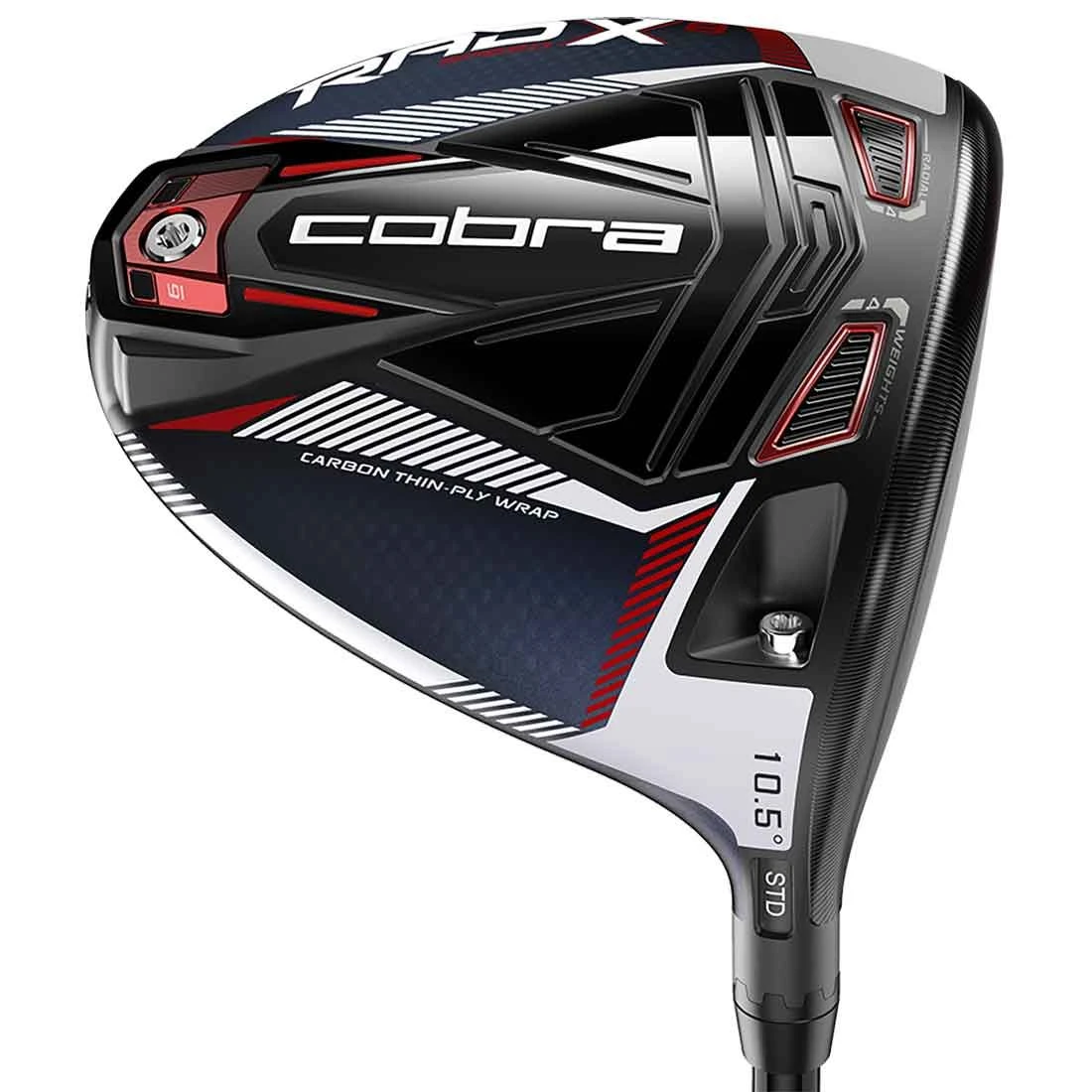 Cobra King Radspeed XB Driver Peacoat/Red 3 Cobra King Radspeed XB Driver Peacoat/Red