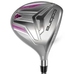 Cobra Women's Fly-XL Complete Set Silver/Plum W/ Cart Bag -Golf Shop cobra womens fly xl set silver plum fairway