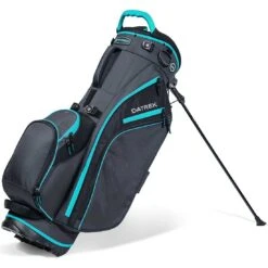 Datrek 2023 Go Lite Hybrid Stand Bag -Golf Shop datrek 2022 go lite hybrid stand bag charcoal turquoise black itempicture