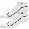 FootJoy Women's ProDry Sportlet Socks (2 Pairs) -Golf Shop footjoy 2024 womens prodry sportlet socks 2 pack white itempicture