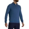 FootJoy Half-Zip Sweater 1 FootJoy Half-Zip Sweater -Golf Shop footjoy half zip sweater heather storm itempicture